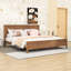 Lit plateforme en bois avec tête de lit-1190727162-1190727161