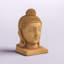 Figurine tête de bouddha en terre cuite