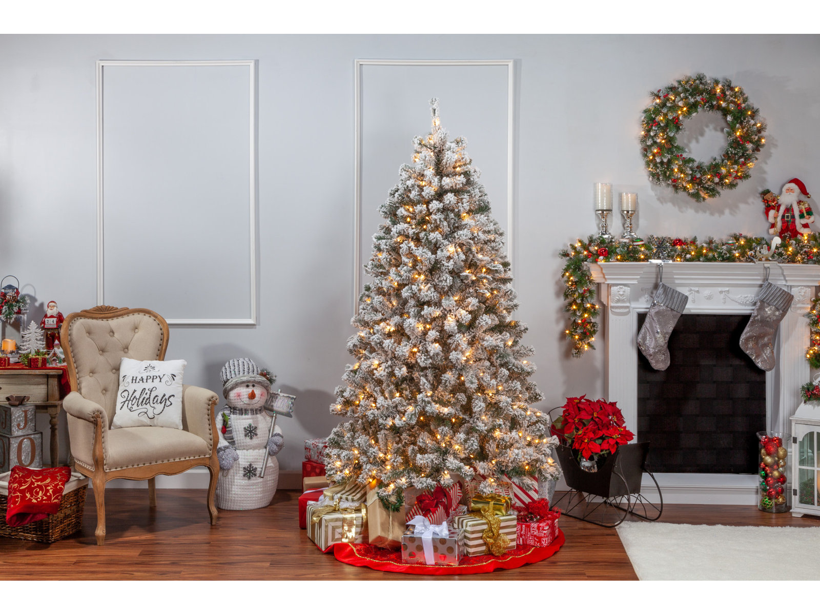 7' Pre-Lit Tree