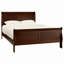 Lit-bateau classique de style Louis Philipe-910980442