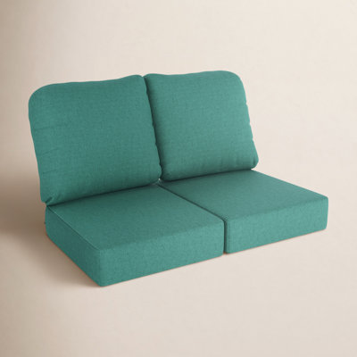 Amala Sunbrella® Indoor/Outdoor Loveseat Cushion