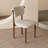 Solid Wood Frame Upholstered Dining Chairs (Set of 2)