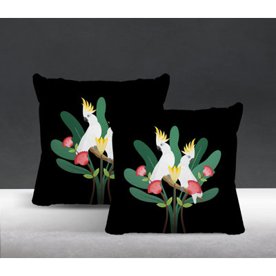 Outdoor Reversible Throw Pillow