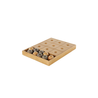 Cole And Grey Wood Game Set With 9 Balls