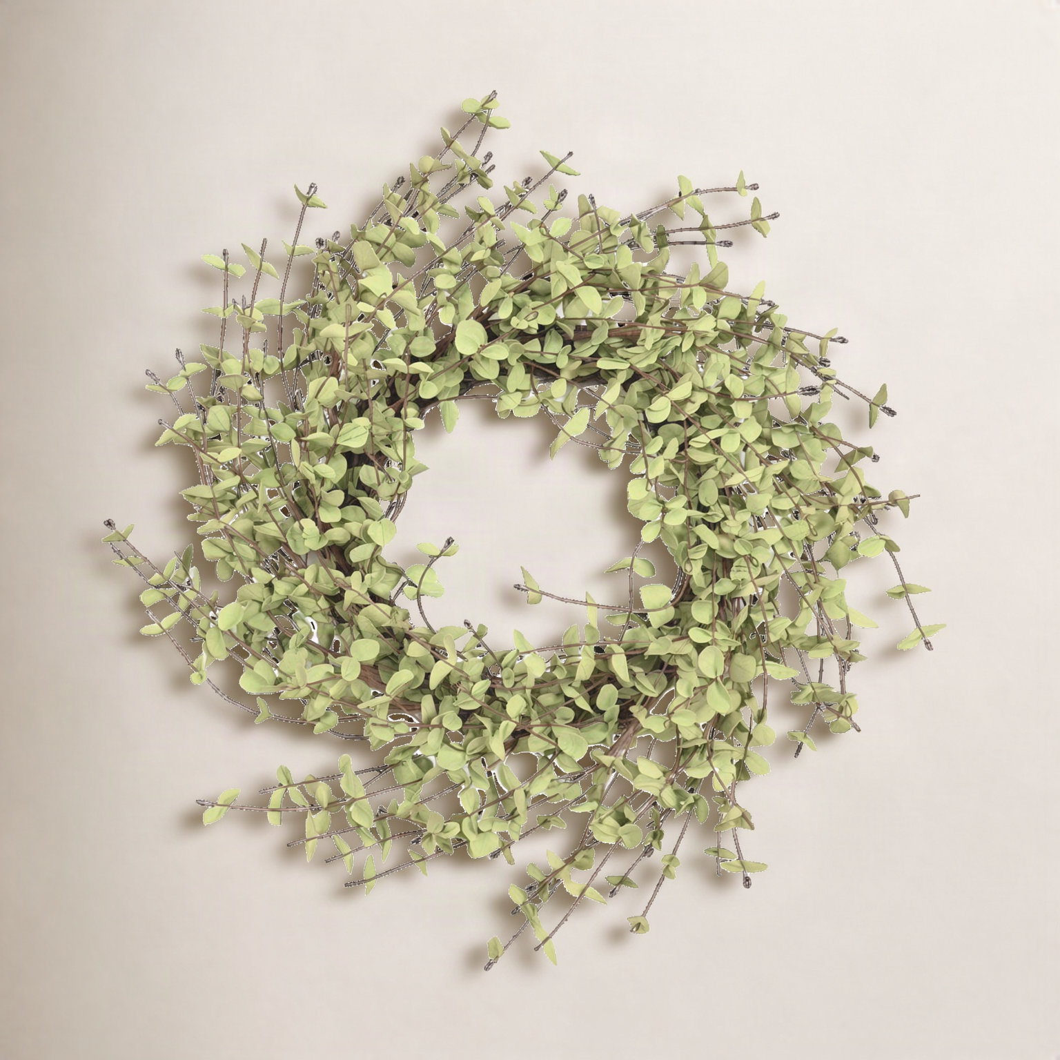 22" Handcrafted Mini Eucalyptus Wedding Wreath