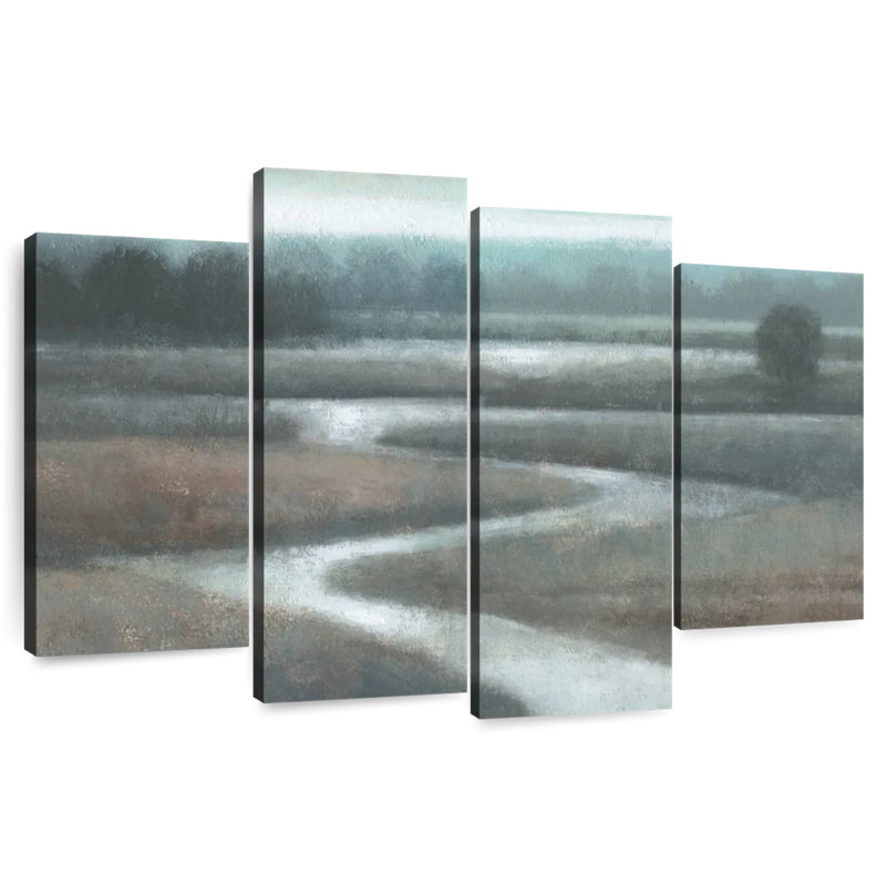 Alvord Meandering Stream, 32" H x 52" W