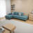 2-Piece Calico Sectional Sofa-701874582