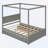 Thermalito Full Storage Canopy Bed with Trundle-1347071343-1386824497