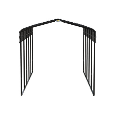 Galvanized Steel Carport, 10X24X9