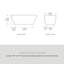 Lussari 65" x 29" Freestanding Soaking Bathtub