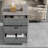 3-drawer Rattan Storage Cabinet, Pe Wicker Outdoor Towel Rack With Pool Caddy Organizer, Gray-168721171