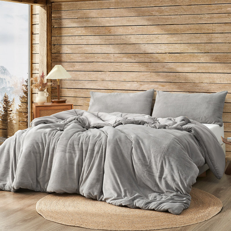 Coma-holic - Coma Inducer (with Butter) Oversized Comforter - Driftwood Gray, King Comforter