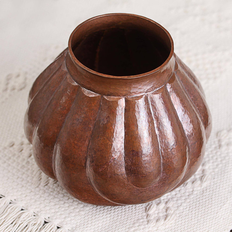 Copper Table Vase