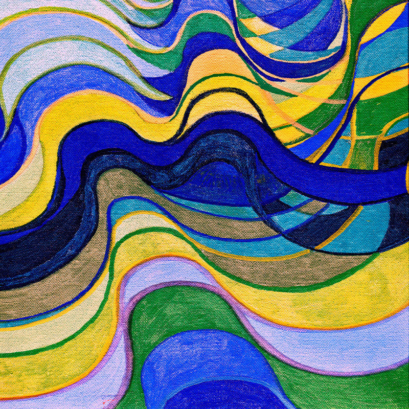 Ensemble de housse de couette en microfibre DiaNoche par Lorien Suarez - Water Series 7