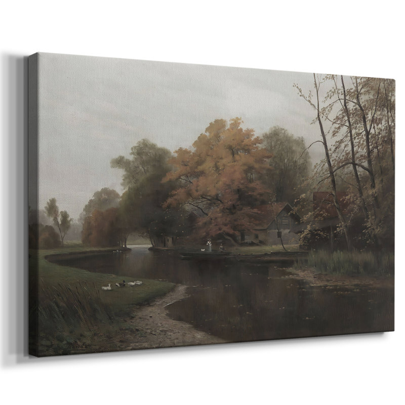 Paysages rétro-CCL XXII -Galerie enveloppée Cavas, 24 x 36