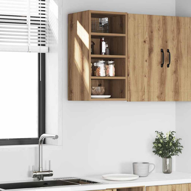 Hanging Cabinet Riga, Artisan Oak