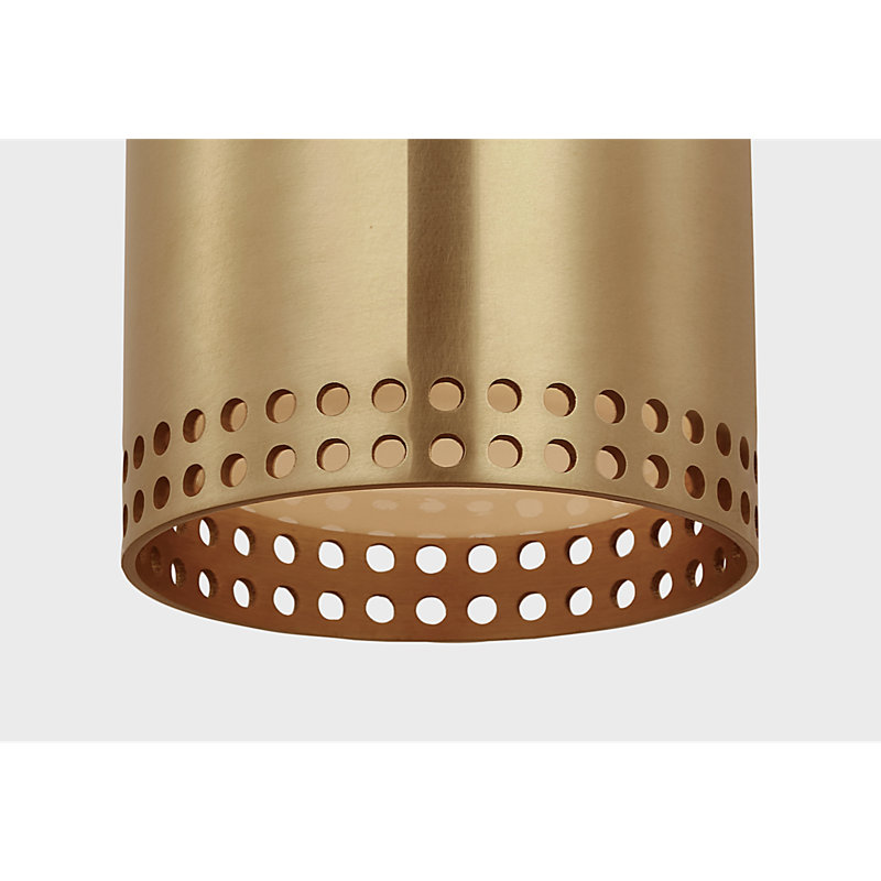 Kelly Wearstler 1 - Light LED Spotlight, Antique-Burnished Brass