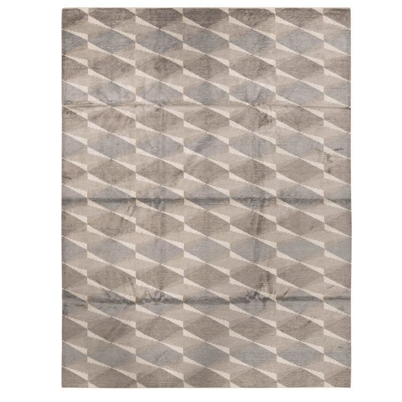 Tapis rectangulaire noué à la main