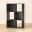 HOMCOM 6 Cube Bookshelf Modern Freestanding 3 Tier Bookcase-2023591534