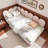 Upholstered Daybed With Hydraulic Storage And Adjustable Side Panels-527291648