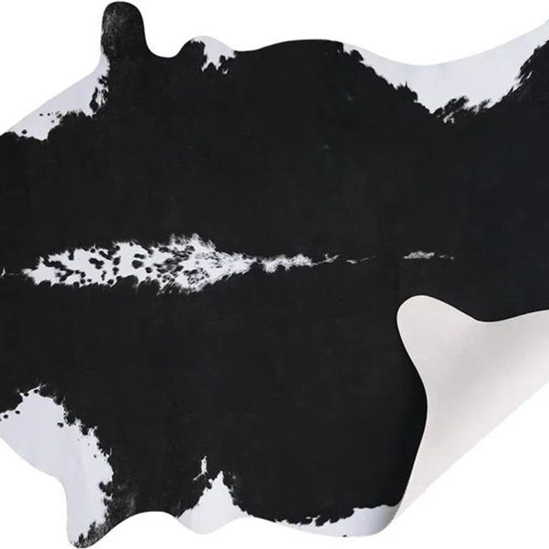 Animal Print Area Rug, Rectangle 140 x 158 cm