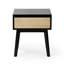  Table de chevet en bois massif Brubaker-193717240