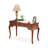 Brown Rectangular Solid Wood with drawers desk-1203024317