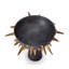 Celestial Black+Gold Bowl On Stand