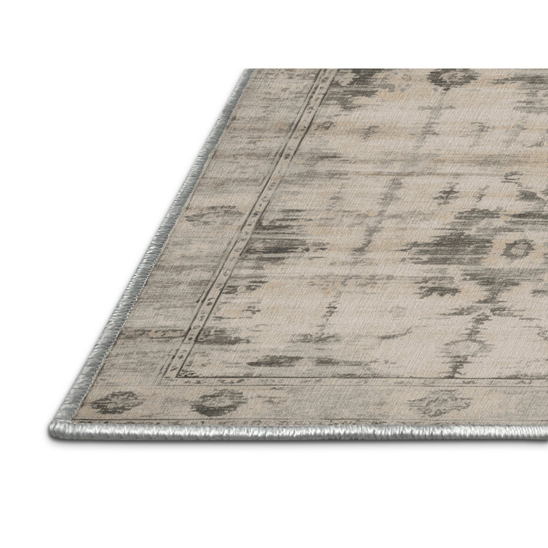 Tapis beige surteint lavable à la machine