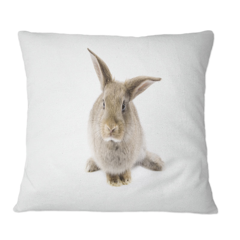 Coussin décoratif noir et blanc, 16 po x 16 po