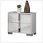 Table de chevet moderne 1pc avec pieds chromés-1124027787