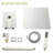Brushed Nickel Dual Shower - 10 Inch Ceiling Mount Square Rain With -balanced Valve And Handheld Spray Head System In Option-118036847