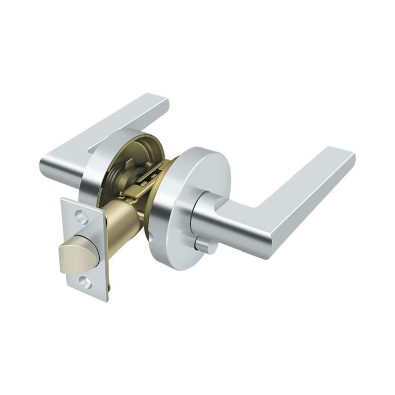 28A1DE736E04406CB3552E330E3A0705 Portmore levier d'intimité, main gauche en chrome poli, Gauche