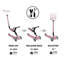 Globber Go Up Active Lights 3 in 1 Scooter and Ride-On-118917564
