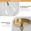 Luminaire suspendu en laiton