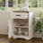 Glenford Farmhouse 93.3"W Rustic Storage Cabinet Combo With Barn Doors & 8 Drawers, Adjustable Shelves-158538628