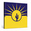 Mesa City Flag - Arizona, art mural sur toile-133581249