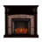 Custinne 45.5'' W Ebony Electric Fireplace