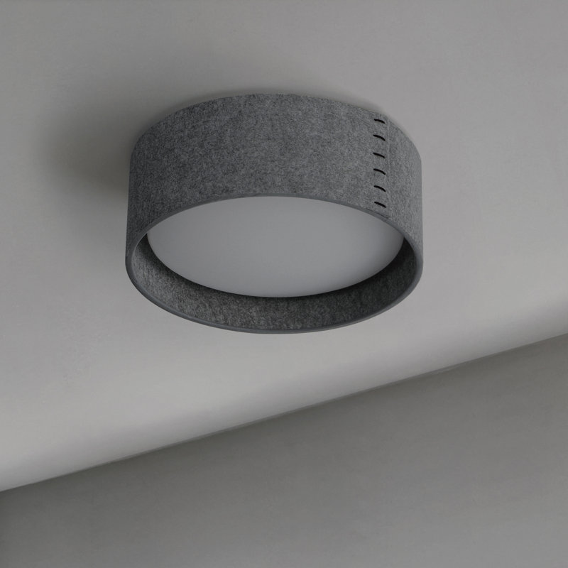 Halyard Fabric LED Flush Mount