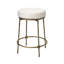 Asteria Iron Counter Stool, Antique Brass-1764990793