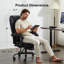 Crowder Ergonomic Executive Chair with Footrest-1398401352