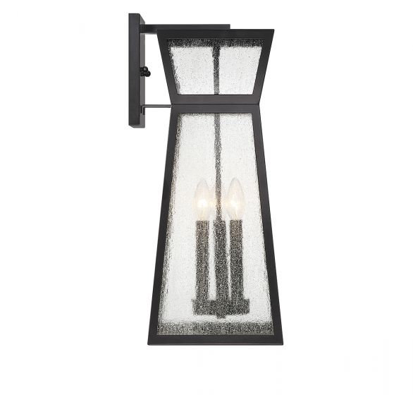 Avers Outdoor Wall Light, 22" H x 9" W x 9" D