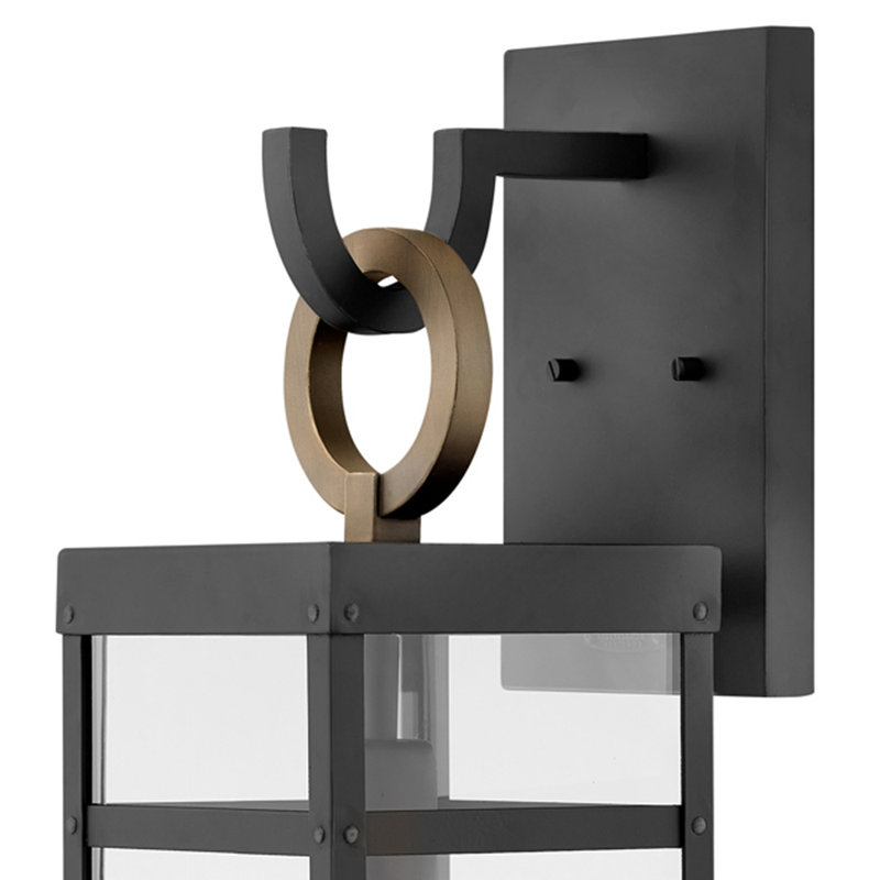 Porter 1 - Light LED Outdoor Wall Lantern, 22" H x 6.5" W x 8.25" D