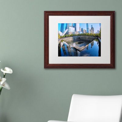 «911 Memorial» par Caliel, reproduction de photo encadrée