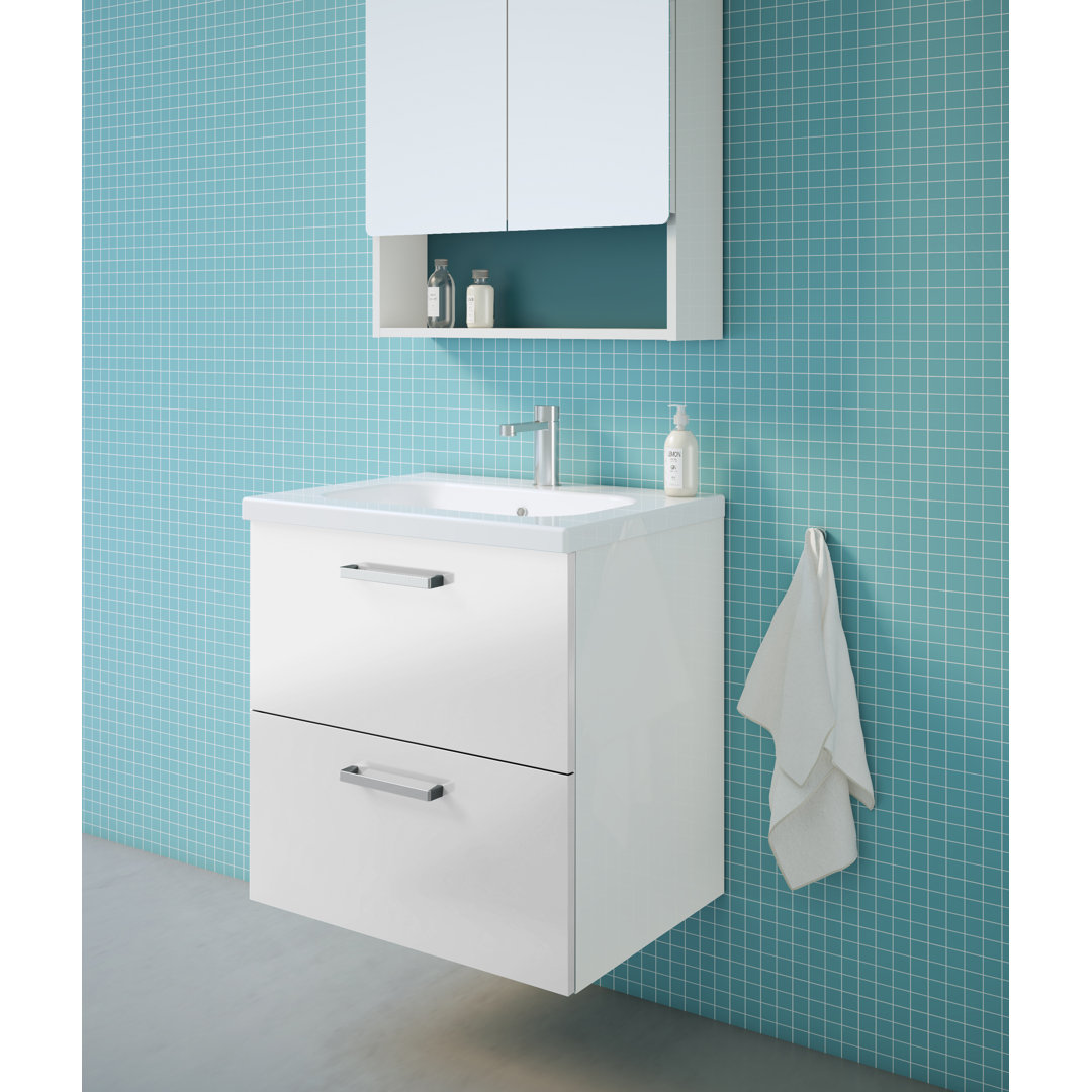 Barrister 61mm Wall Mount Single Vanity Unit