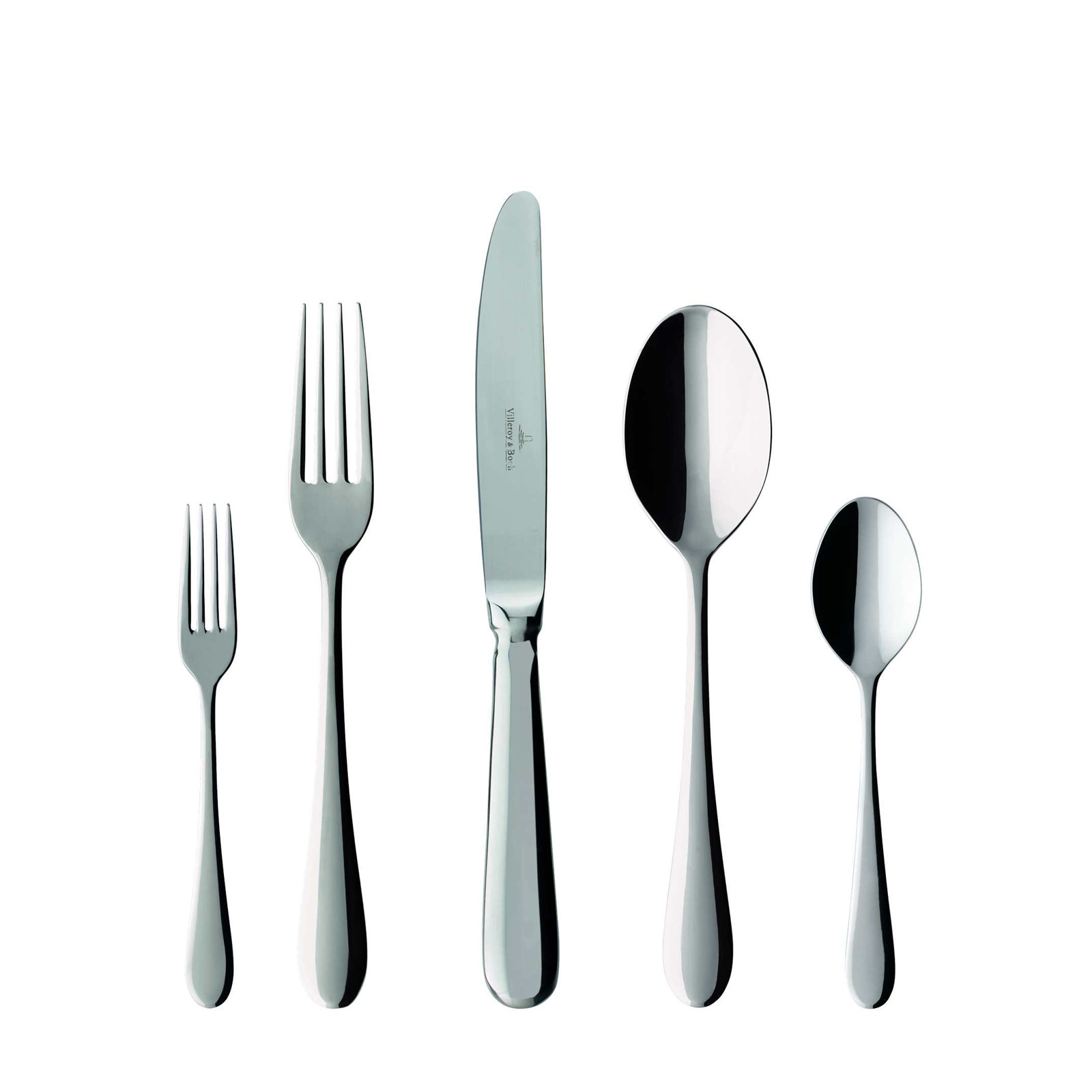 Villeroy & Boch Oscar 20 Piece 18/10 Stainless Steel Flatware Set, Service for 4