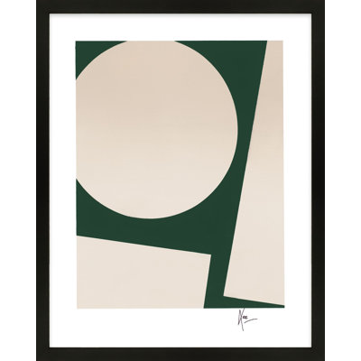 You And Me " You & Me In Green 2 " by Lee Lessem Painting Print