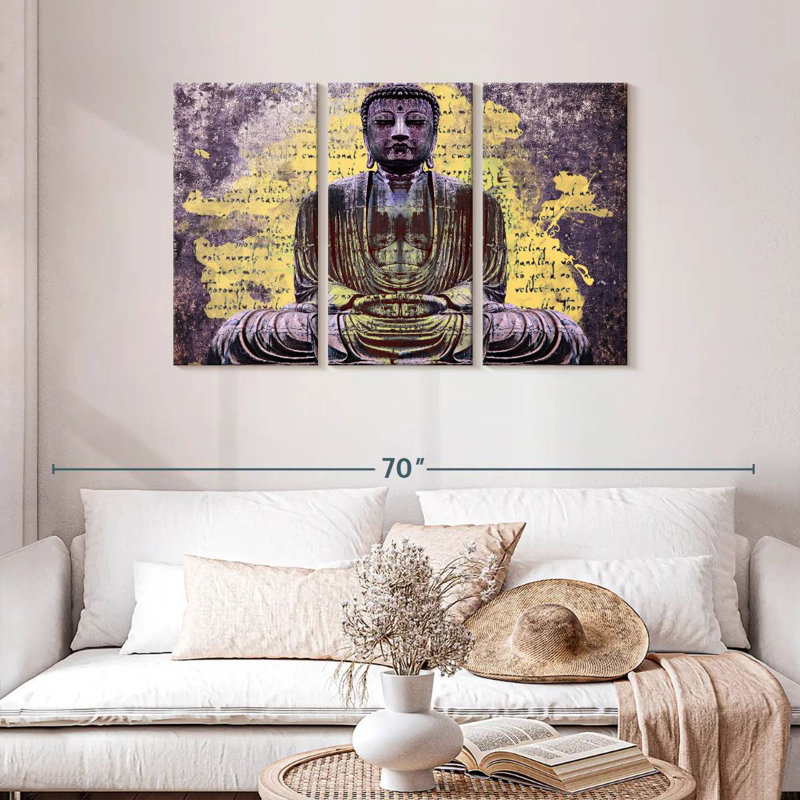 Adella Ponder Buddha, 28" H x 45" W