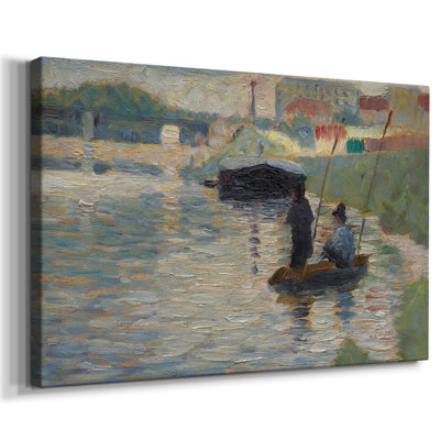 View of Seine -Gallery Wrapped Cavas