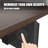 Emily-Sue Adjustable U-Shaped Metal Base Desk Shell